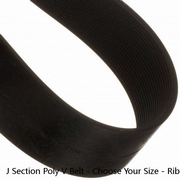 J Section Poly V Belt - Choose Your Size - Rib Count 