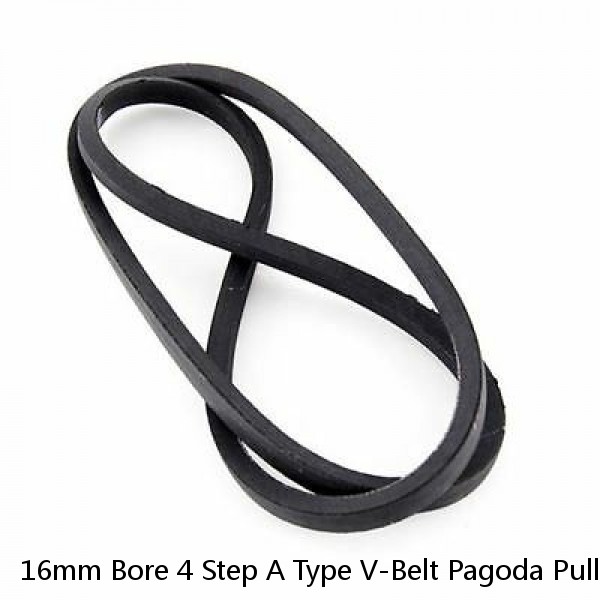 16mm Bore 4 Step A Type V-Belt Pagoda Pulley Belt Outter Dia 40-130mm