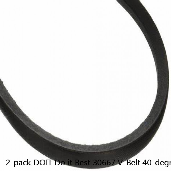 2-pack DOIT Do it Best 30667 V-Belt 40-degree Bevel Rubber #5L240 21/32" X 24"